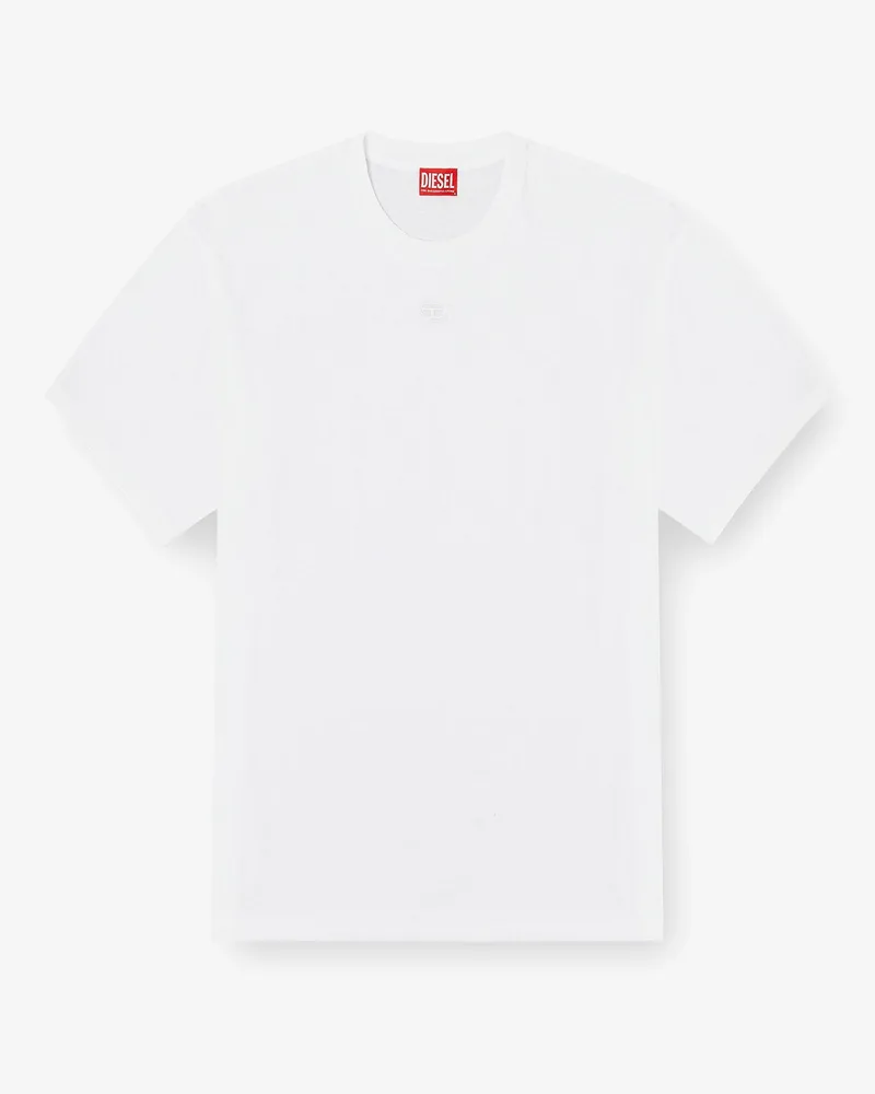 Diesel T-LUCIEN-IHBI cotton T-shirt -  - gender_Man White