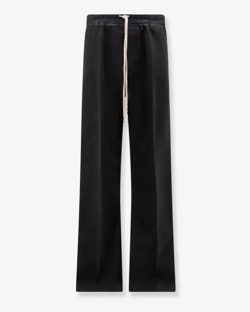 Rick Owens Dietrich cotton trousers -  - gender_Man Black