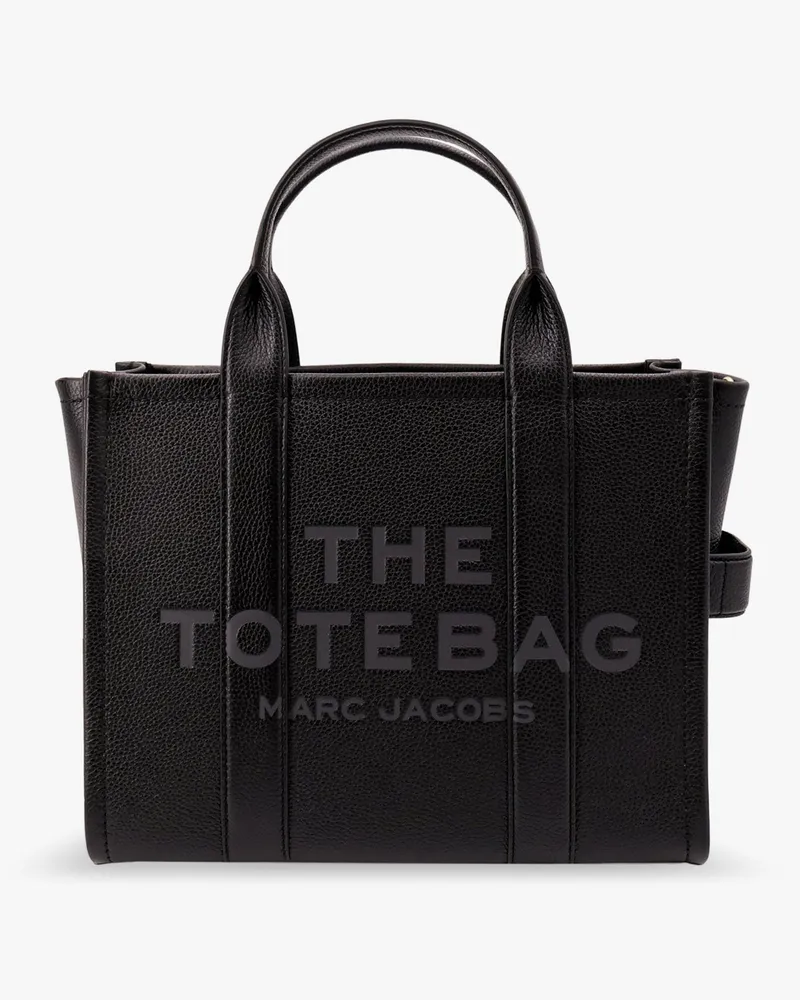 Marc Jacobs Leather shoulder bag with logo on the front -  - gender_Woman Black
