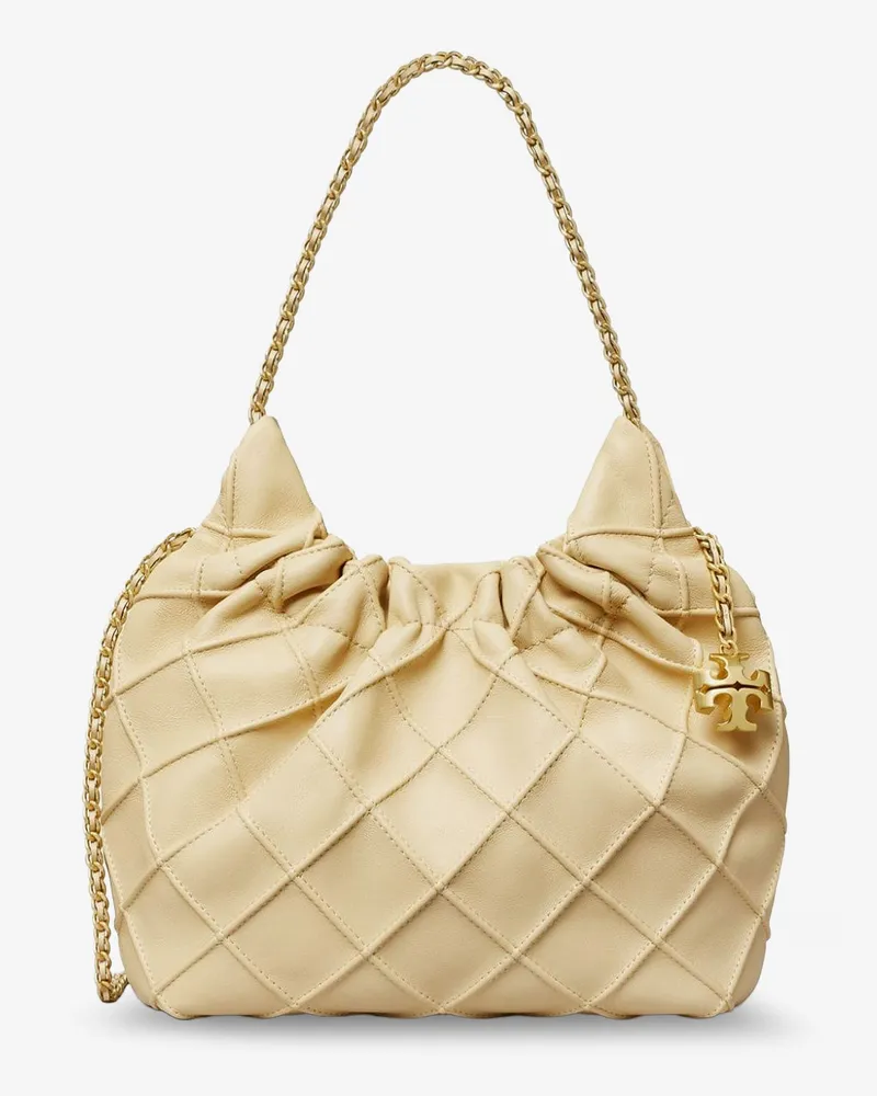 Tory Burch Fleming Mini Hobo Bag -  - gender_Woman Beige