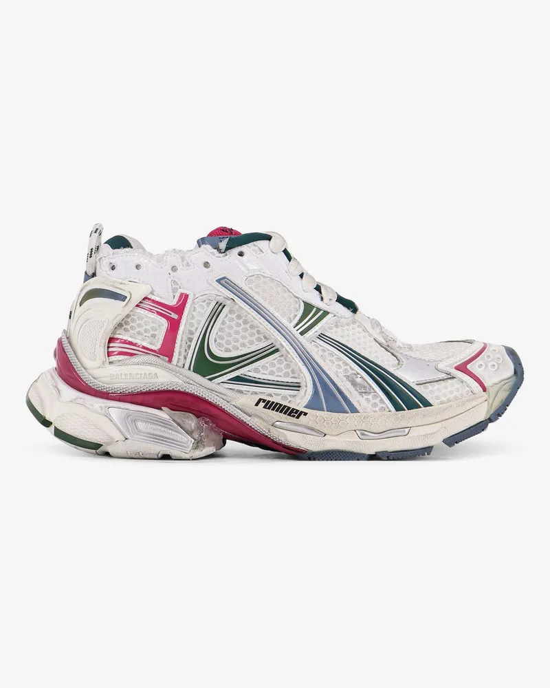 Balenciaga Runner low-top mesh sneakers -  - gender_Woman White