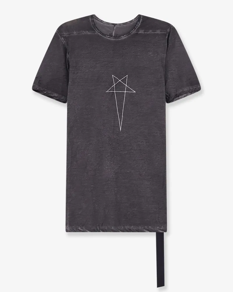 DRKSHDW by Rick Owens Level T T-Shirt in organic cotton -  - gender_Man Black
