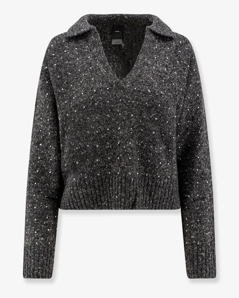 Pinko Nibani wool blend sweater -  - gender_Woman Grey