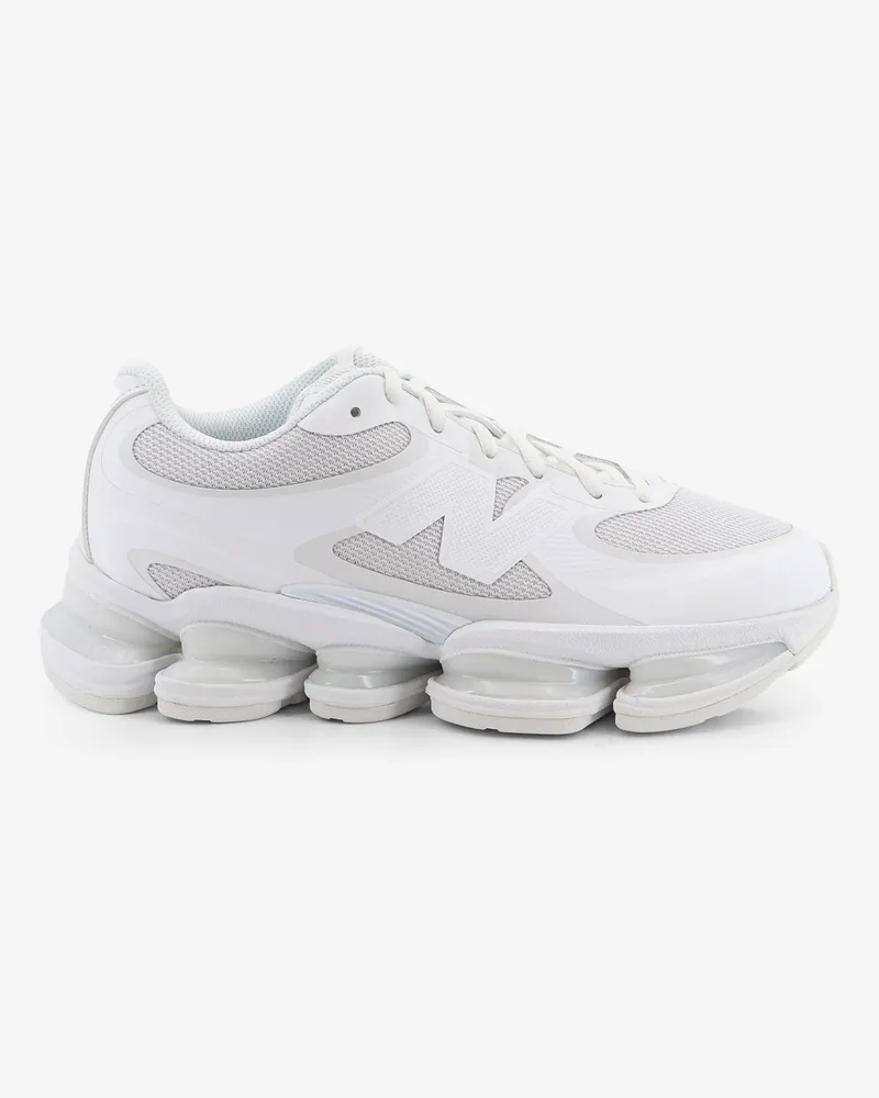 New Balance 20008 technical fabric sneakers with side logo -  - gender_Man White