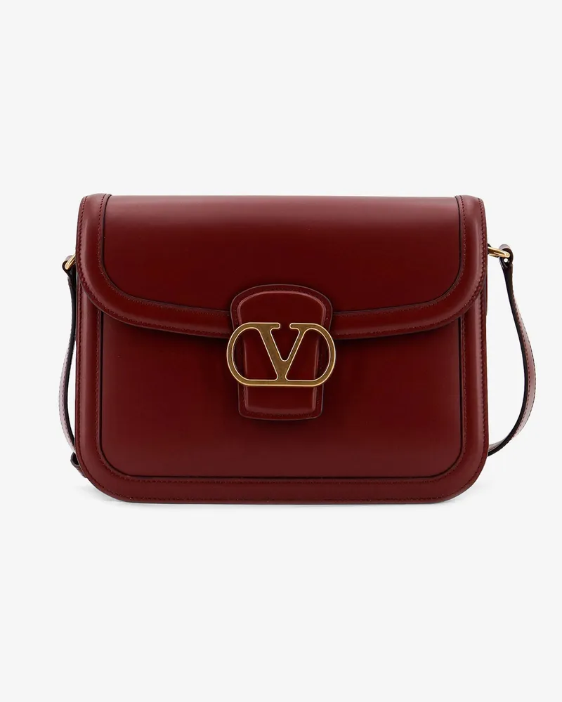 Valentino Garavani 9TO5 leather shoulder bag -  - gender_Woman Red