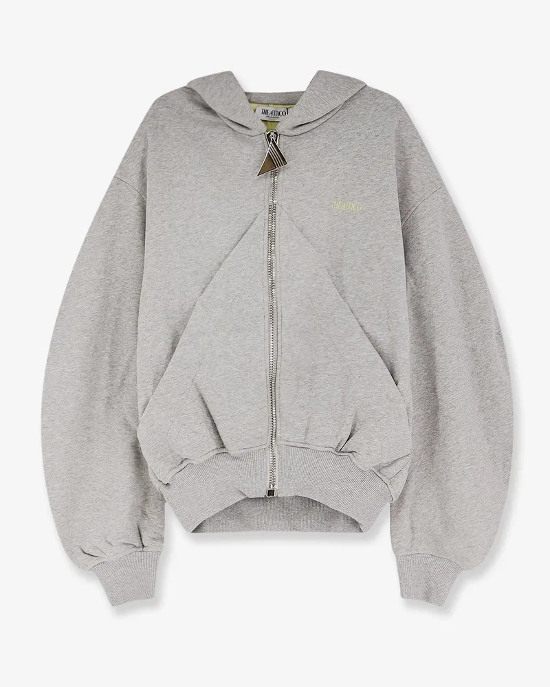 ATTICO Cotton sweatshirt with hood -  - gender_Woman Grey