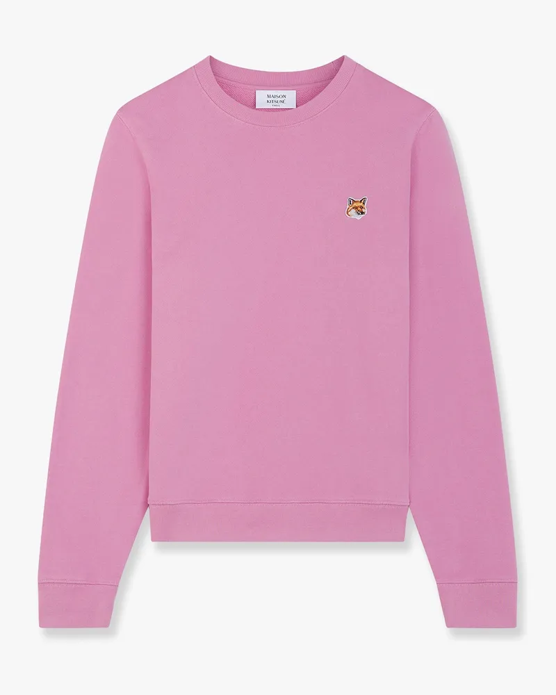 Kitsuné Cotton sweatshirt with iconic embroidered logo on the front -  - gender_Woman 