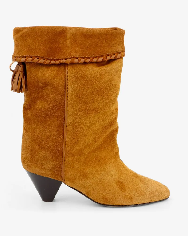 Isabel Marant Dalby suede boots -  - gender_Woman Brown