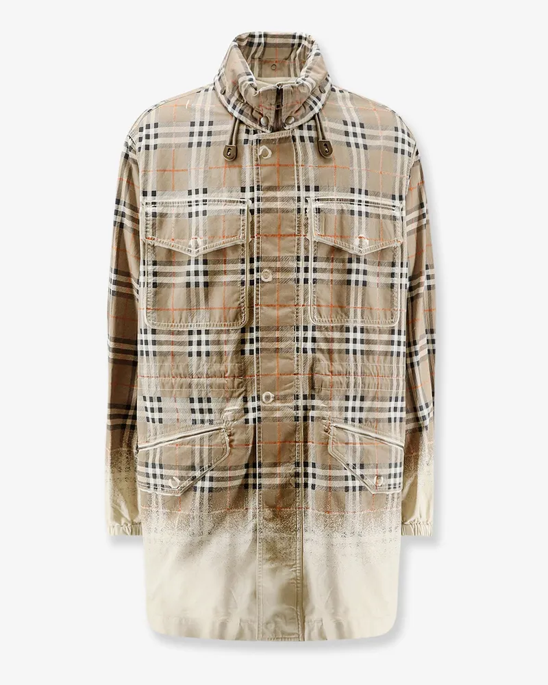 Burberry Lancaster cotton coat -  - gender_Man Beige