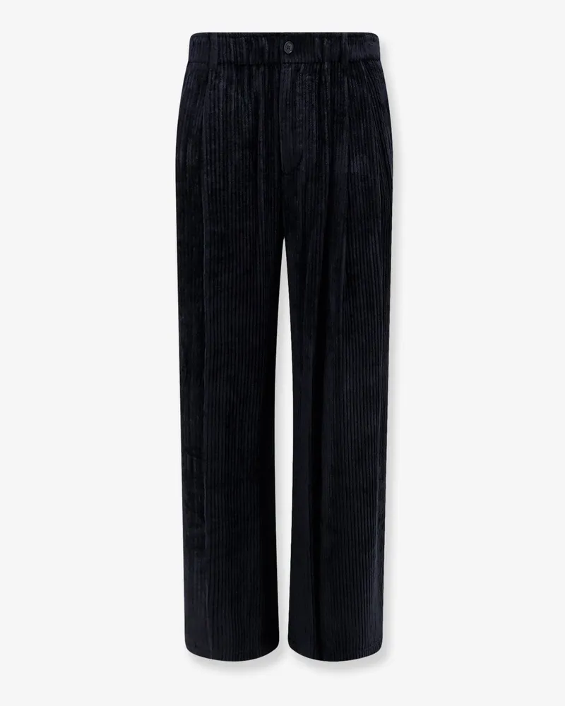 Giorgio Armani Corduroy trousers -  - gender_Man Black