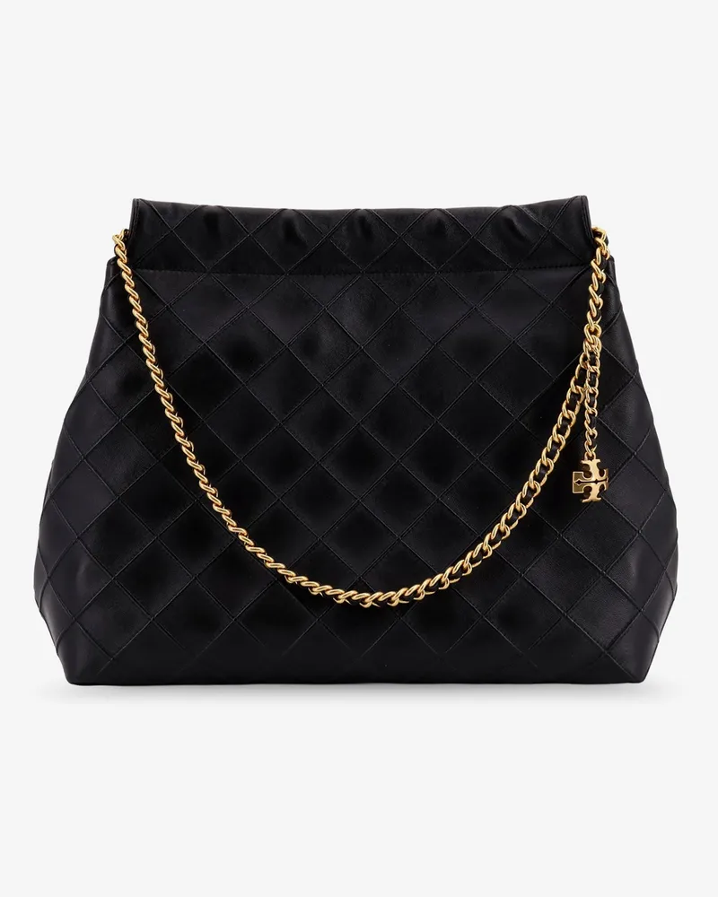 Tory Burch Fleming Hobo leather shoulder bag -  - gender_Woman Black