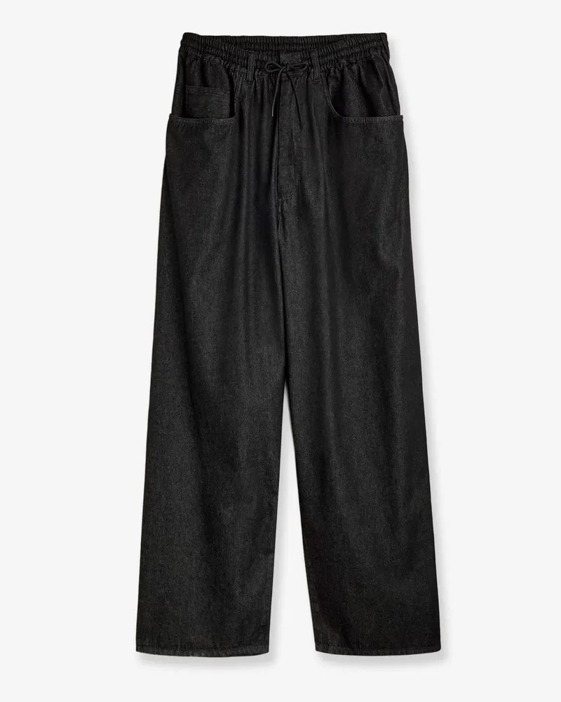 adidas Black denim trousers -  - gender_Man Black