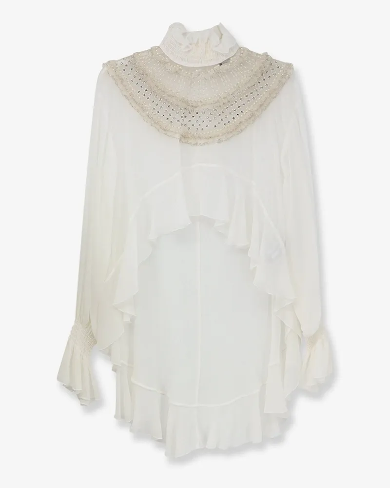Elisabetta Franchi Viscose shirt -  - gender_Woman White