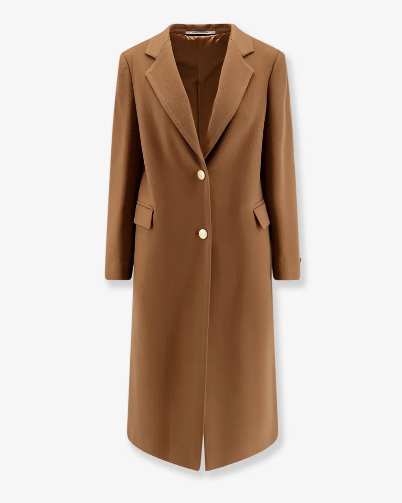 Tagliatore Amanda virgin wool and cashmere coat -  - gender_Woman Brown