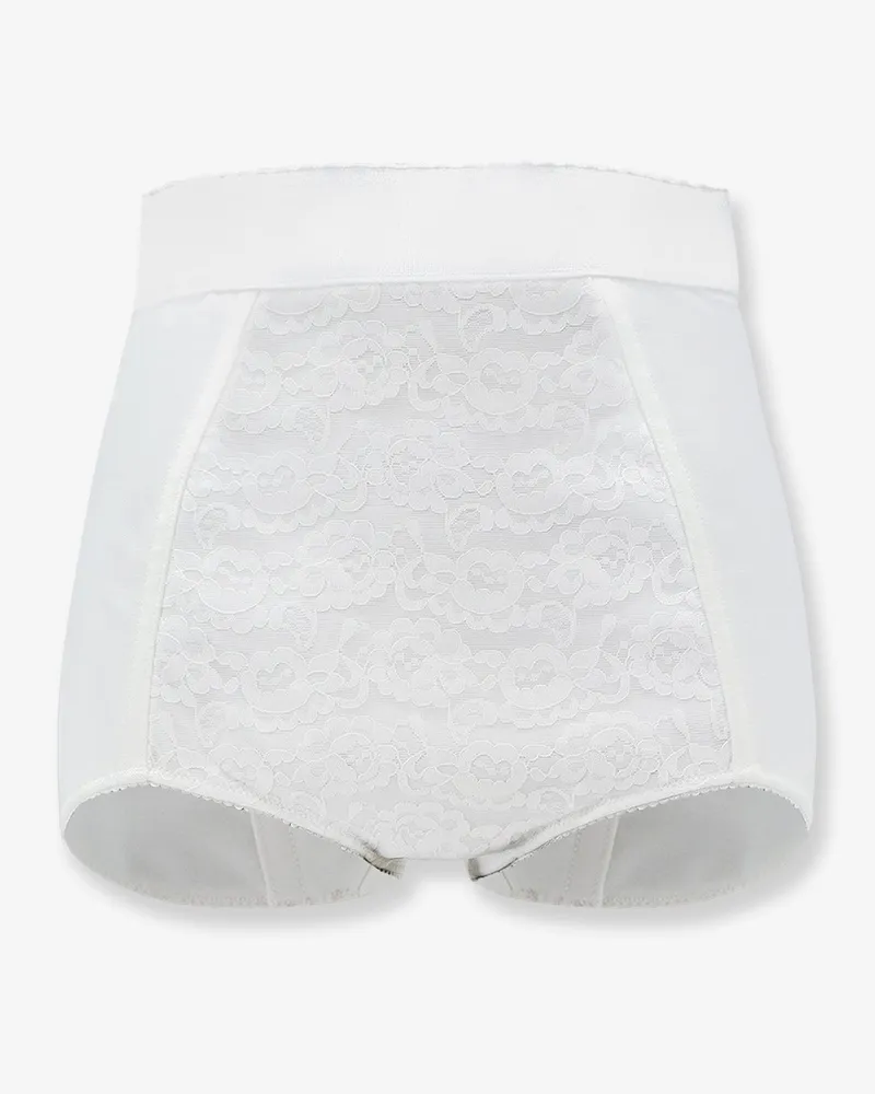 Dolce & Gabbana Jacquard and lace shorts -  - gender_Woman White