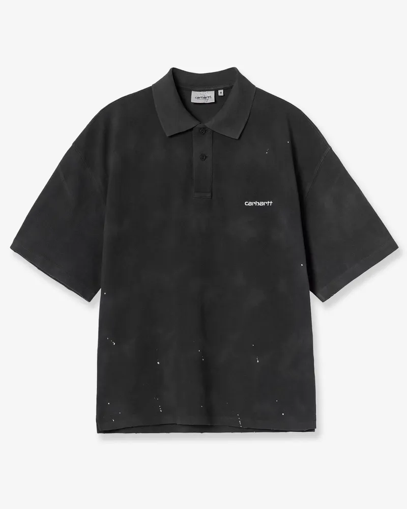 Carhartt WIP Cotton Painter polo shirt -  - gender_Man Black