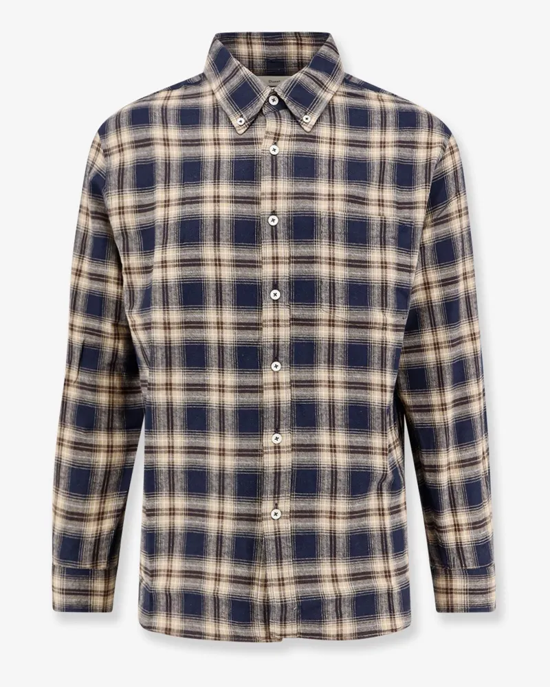 Dunst Flannel shirt -  - gender_Unisex Blue