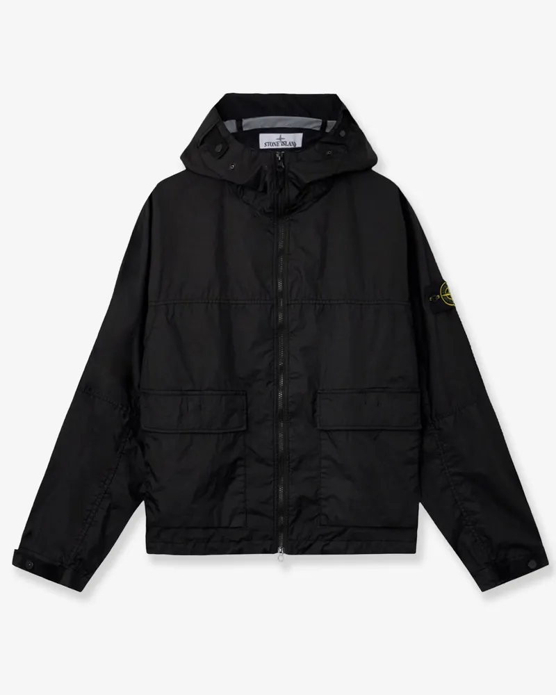 Stone Island Membrana 3L TC nylon jacket -  - gender_Man Black