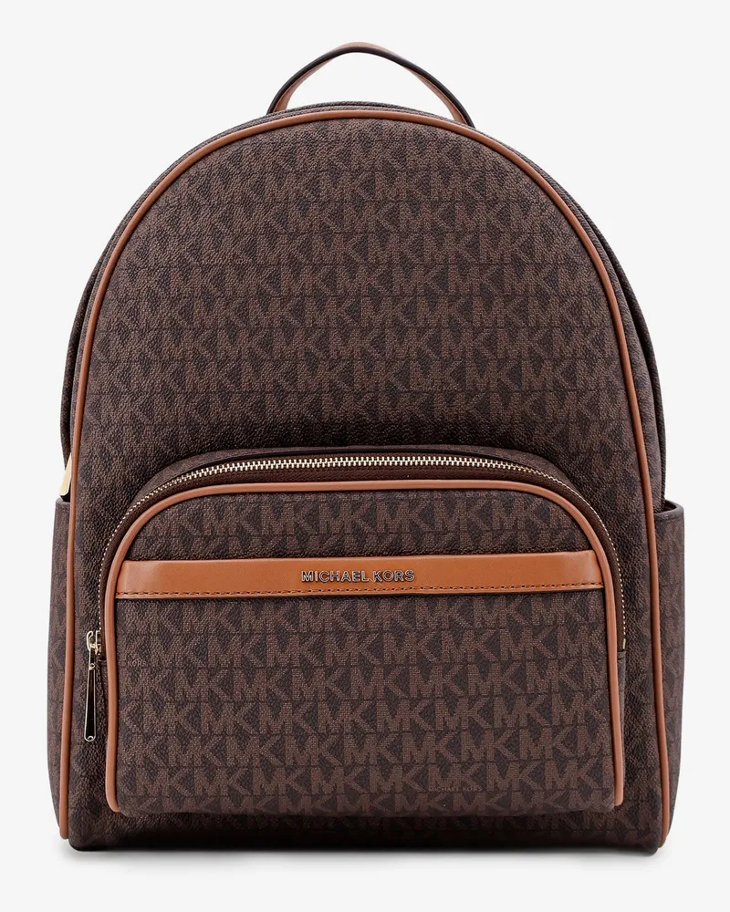 Michael Kors Bex coated canvas backpack with frontal logo patch -  - gender_Woman 