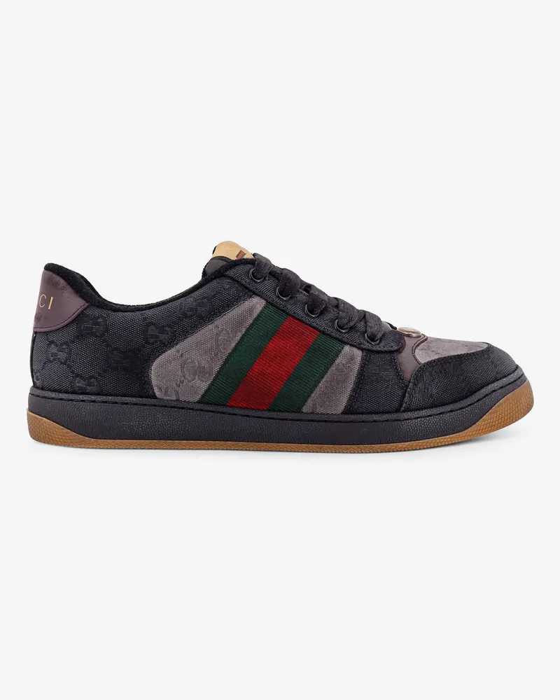 Gucci GG  Bicolor Fabric sneakers -  - gender_Man Black