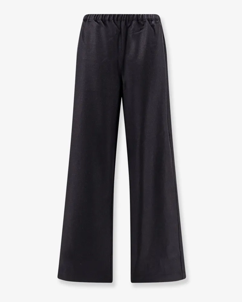 Róhe Mèlange virgin wool trousers -  - gender_Woman Black