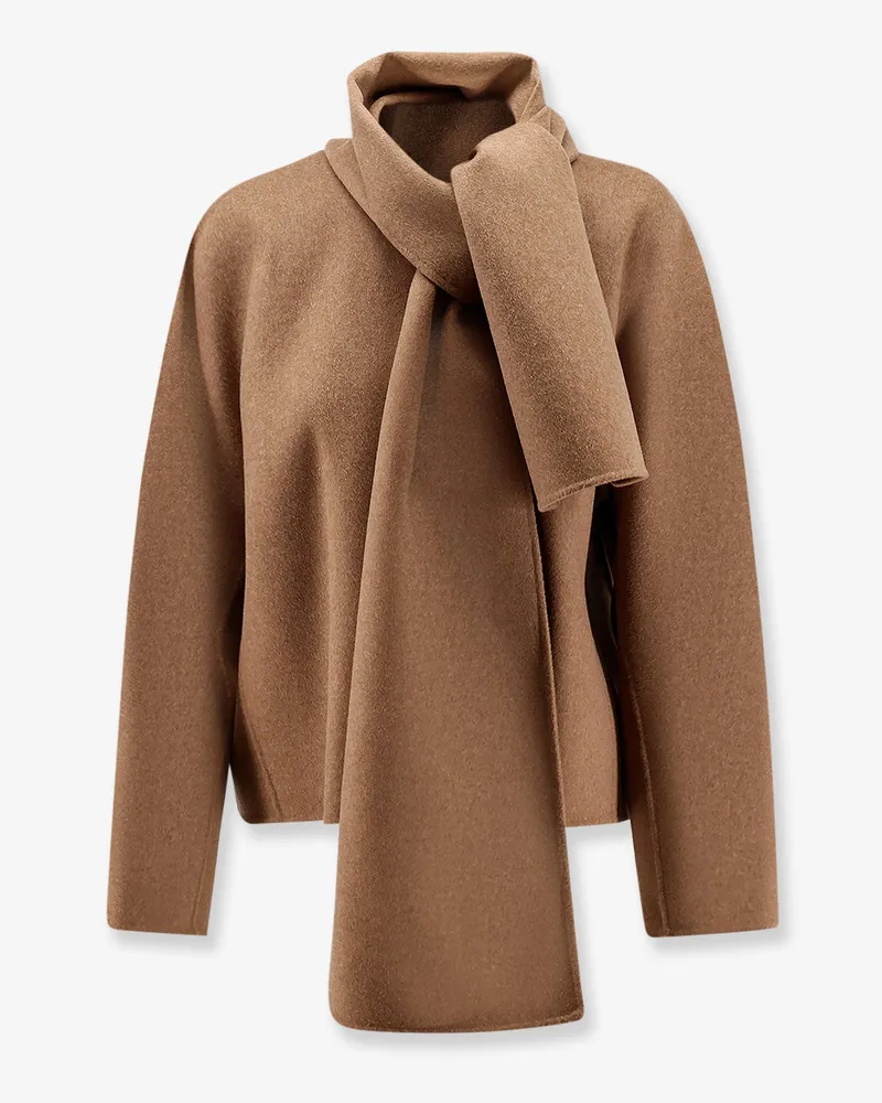 Max Mara Smmkate crop virgin wool jacket -  - gender_Woman Brown