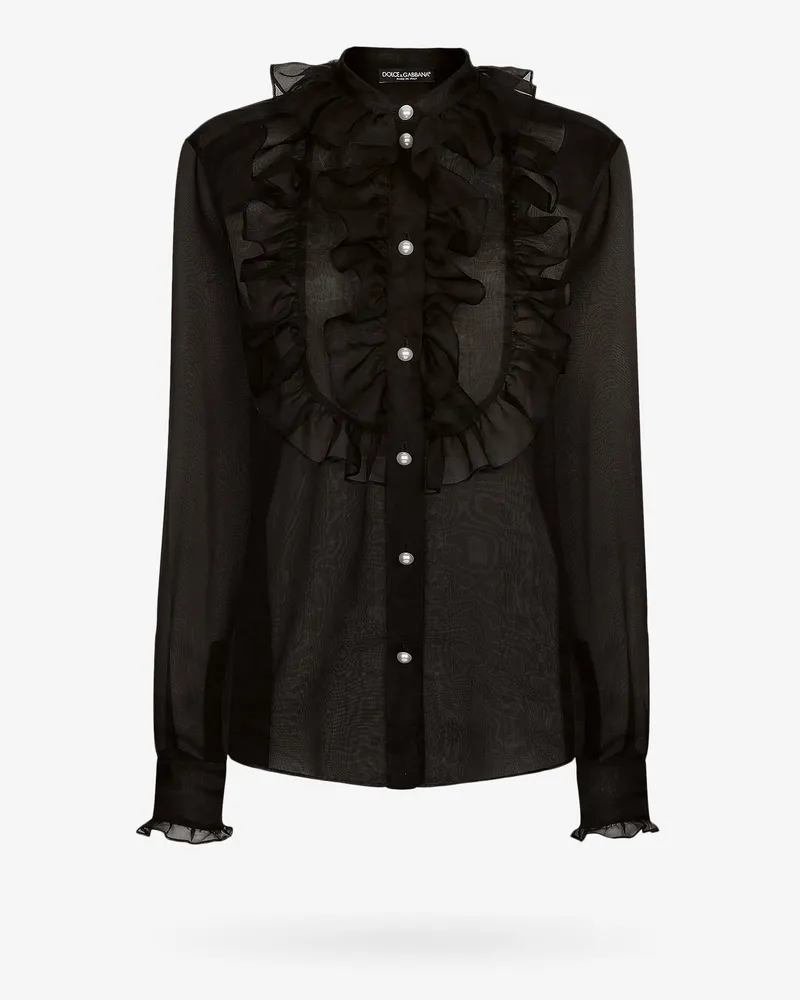 Dolce & Gabbana Organza shirt -  - gender_Woman Black