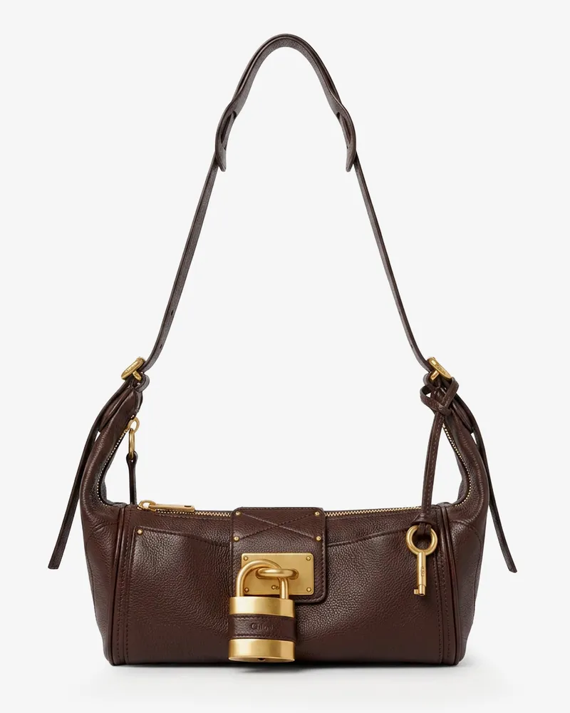 Chloé Paddington Leather Shoulder Bag -  - gender_Woman Purple