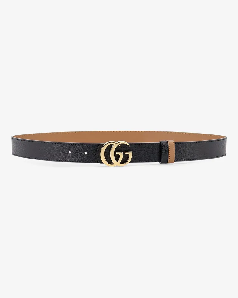 Gucci GG Marmont leather belt -  - gender_Woman Black