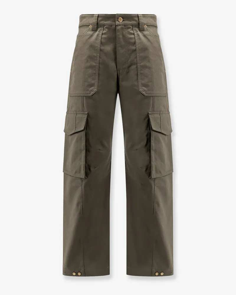 Golden Goose Leniin cotton blend trousers -  - gender_Man Green