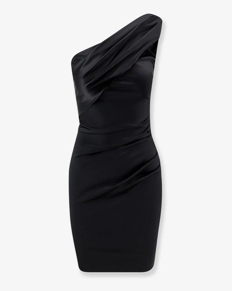 Chiara Boni Zenax short satin dress -  - gender_Woman Black