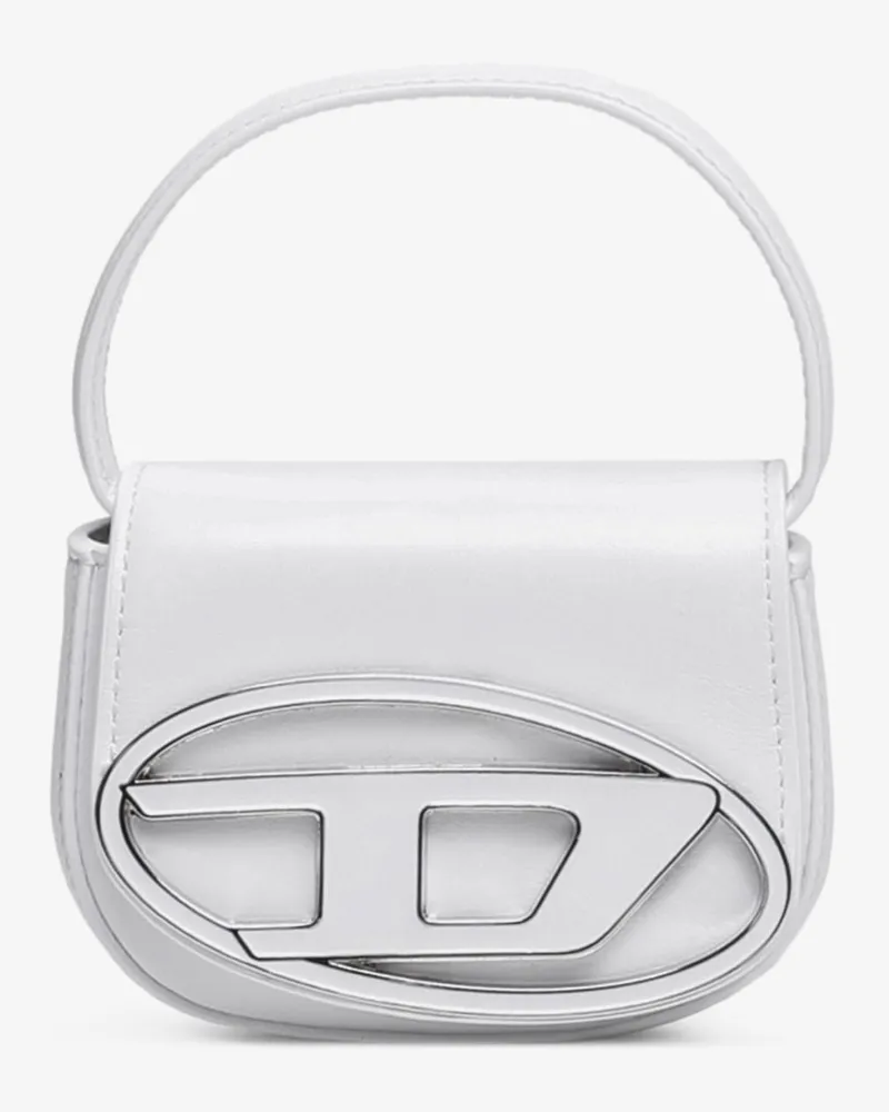 Diesel 1DR XS leather crossbody bag -  - gender_Woman White