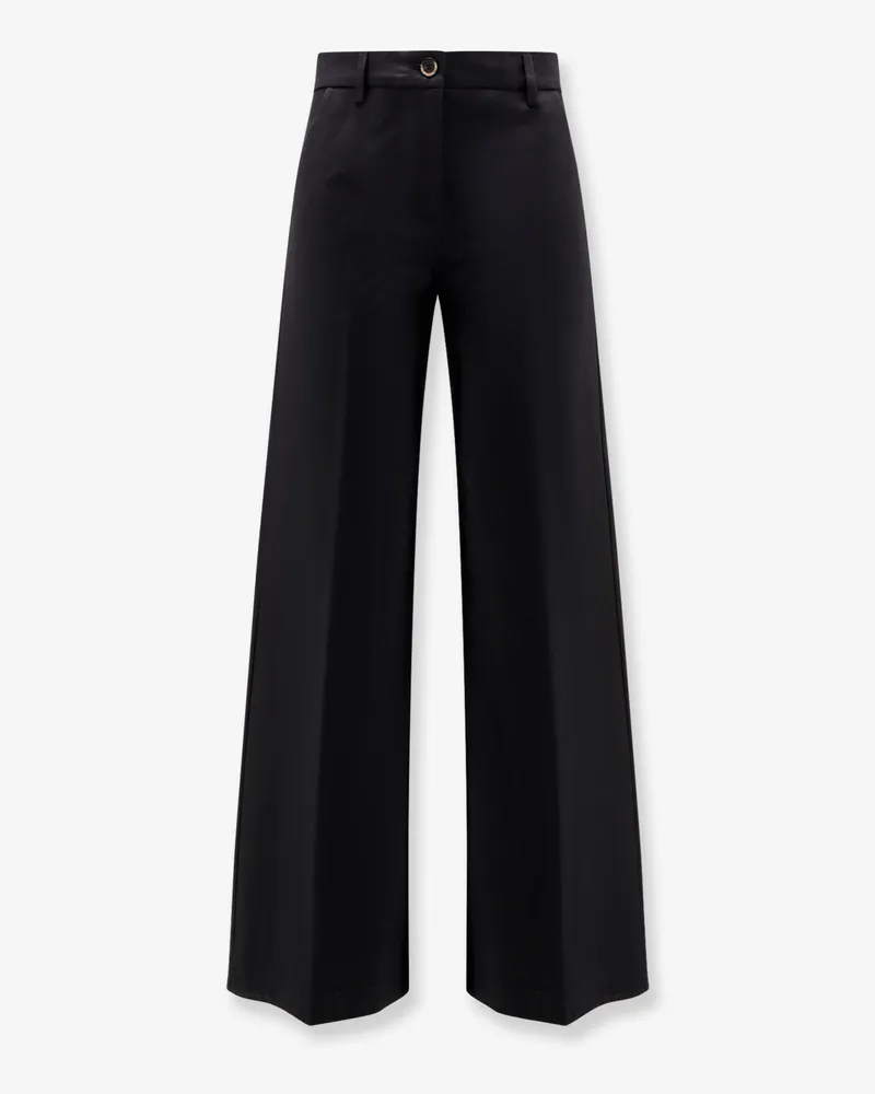Semicouture Cotton trousers -  - gender_Woman Black