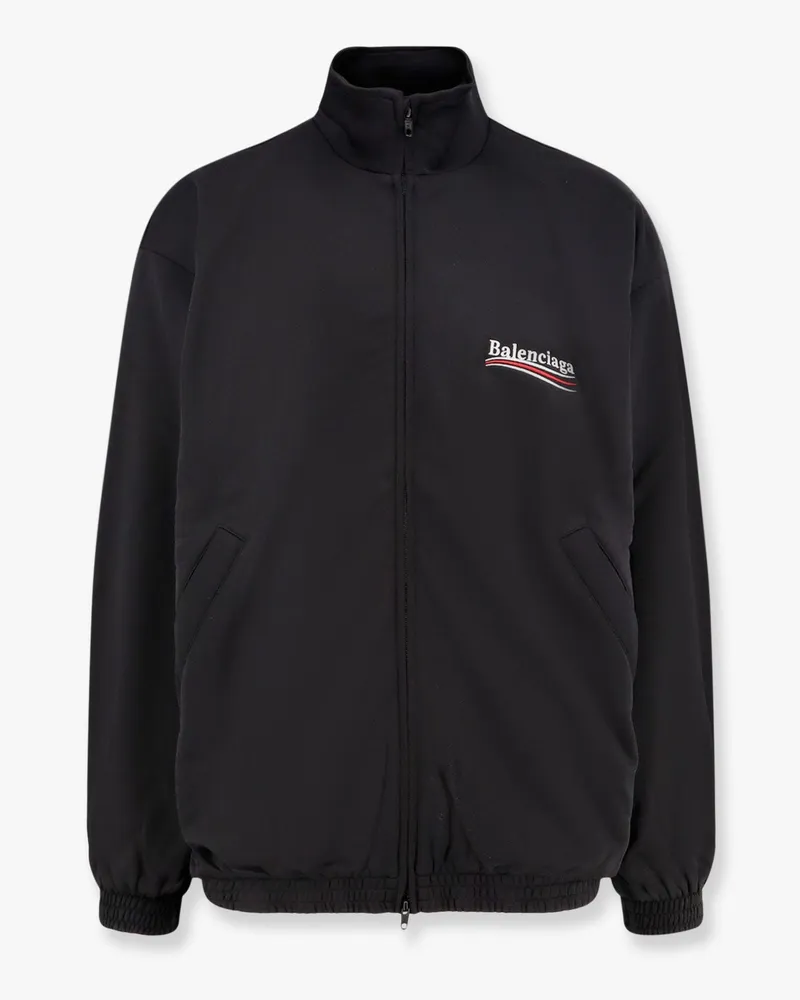 Balenciaga unisex sweatshirt with logo embroidery - BALENCIAGA - gender_Man Black