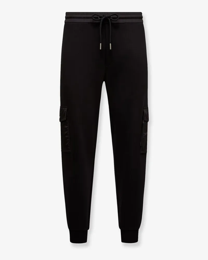 Moncler Cotton blend jogger trousers -  - gender_Man Black