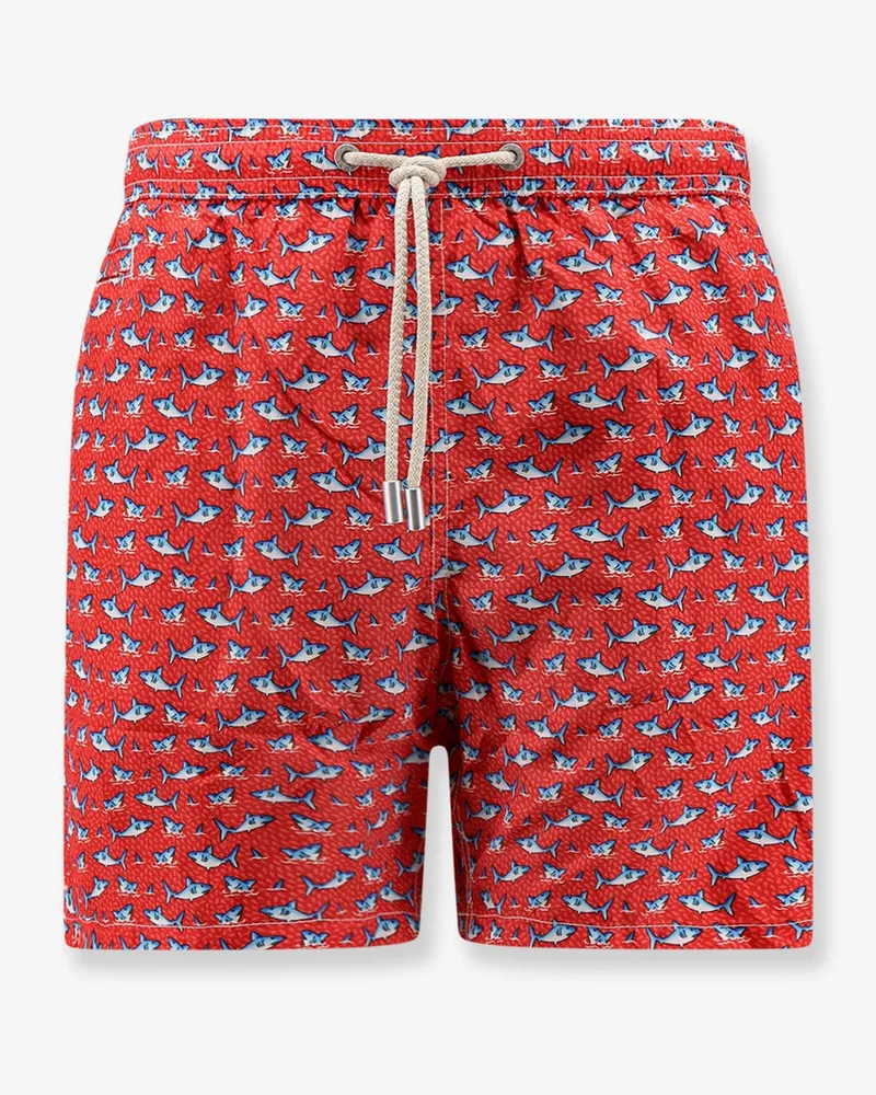 MC2 Saint Barth Recycled polyester swim trunks -  - gender_Man Red