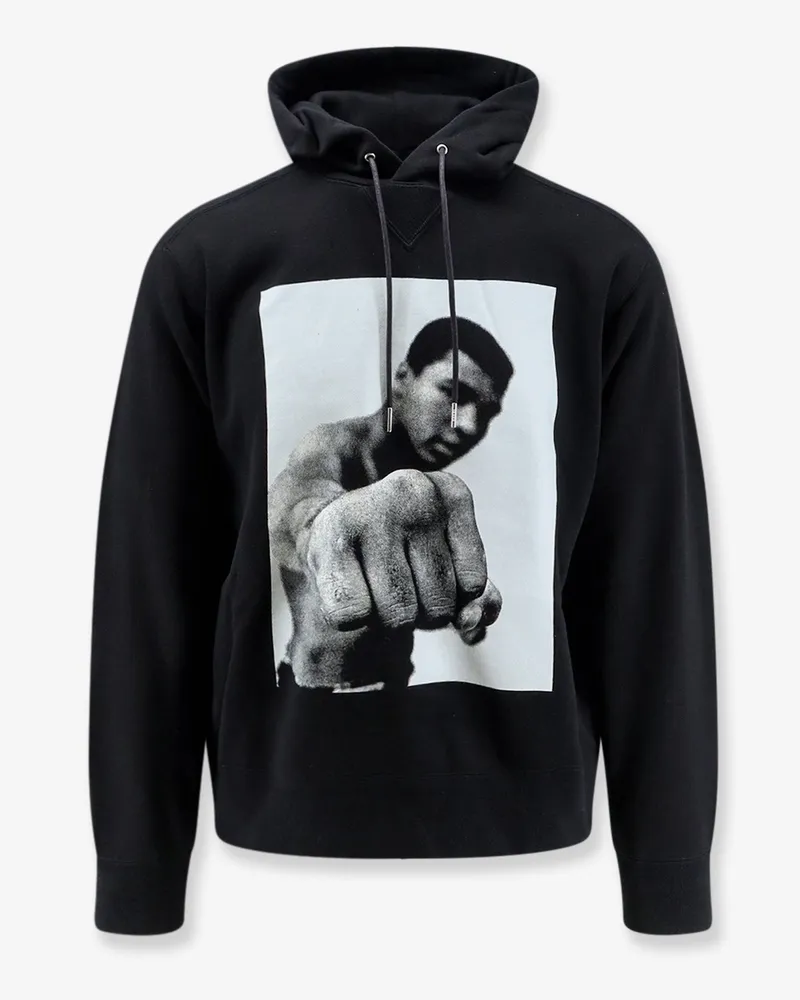 Sacai Oversized cotton sweatshirt -  - gender_Unisex Black