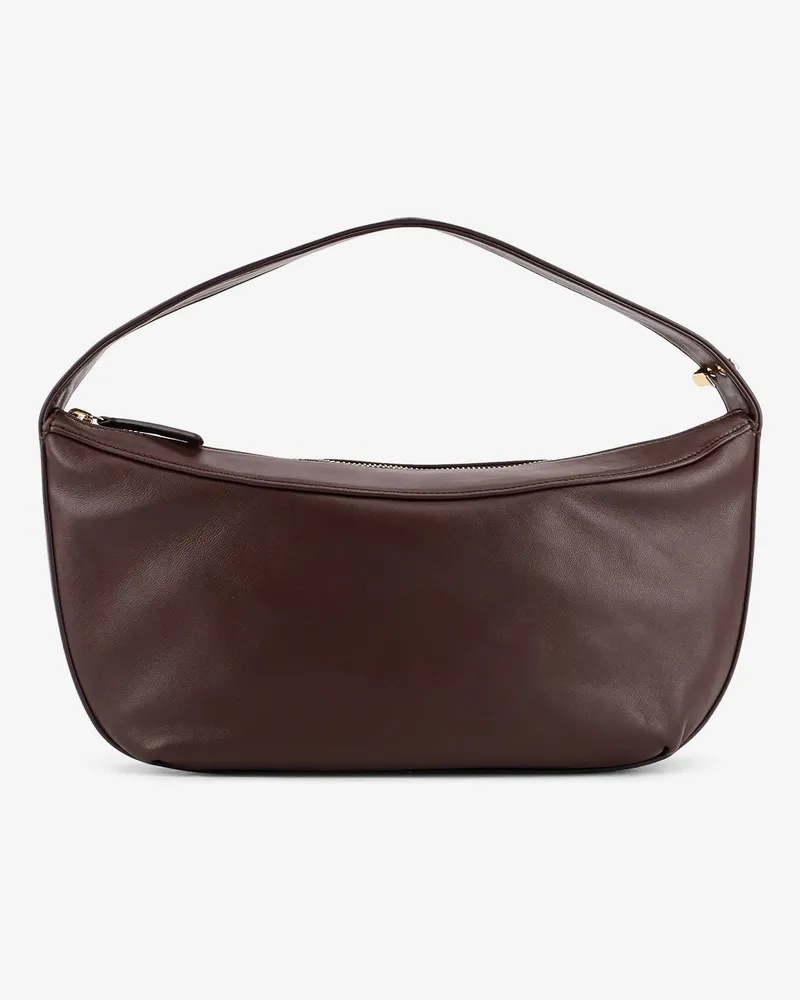 STAUD Demy Shoulder lather shoulder bag -  - gender_Woman Brown