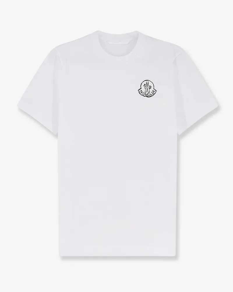 Moncler Biologic cotton t-shirt -  - gender_Man White