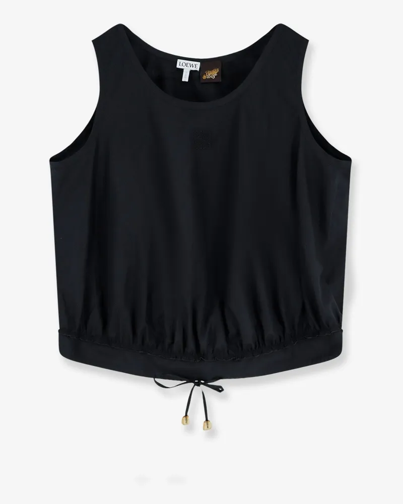 Loewe Paula's Ibiza - Lightweight cotton top -  - gender_Woman Black