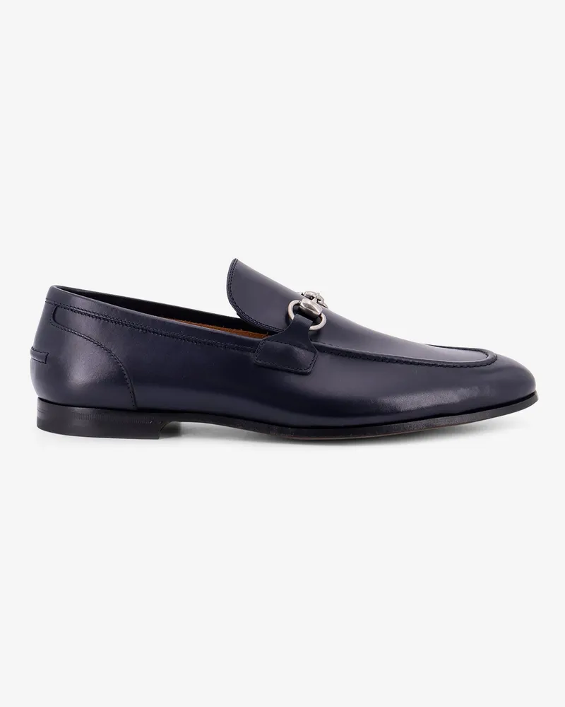 Gucci Leather loafer with Horsebit -  - gender_Man Blue