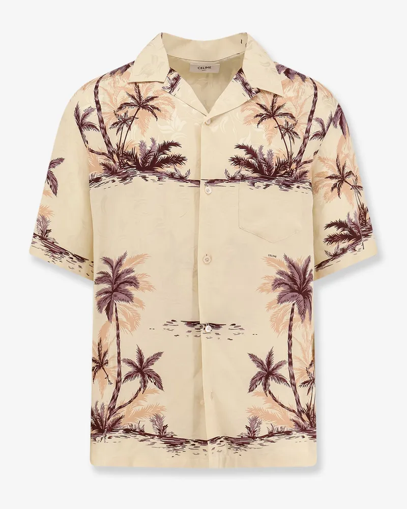 Celine Silk shirt -  - gender_Man Beige