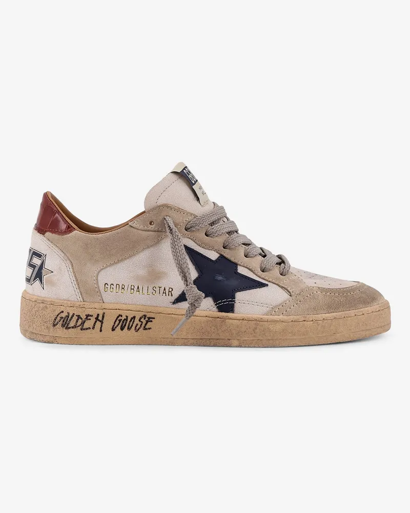 Golden Goose Ball Star Double Quarter leather sneakers -  - gender_Man White