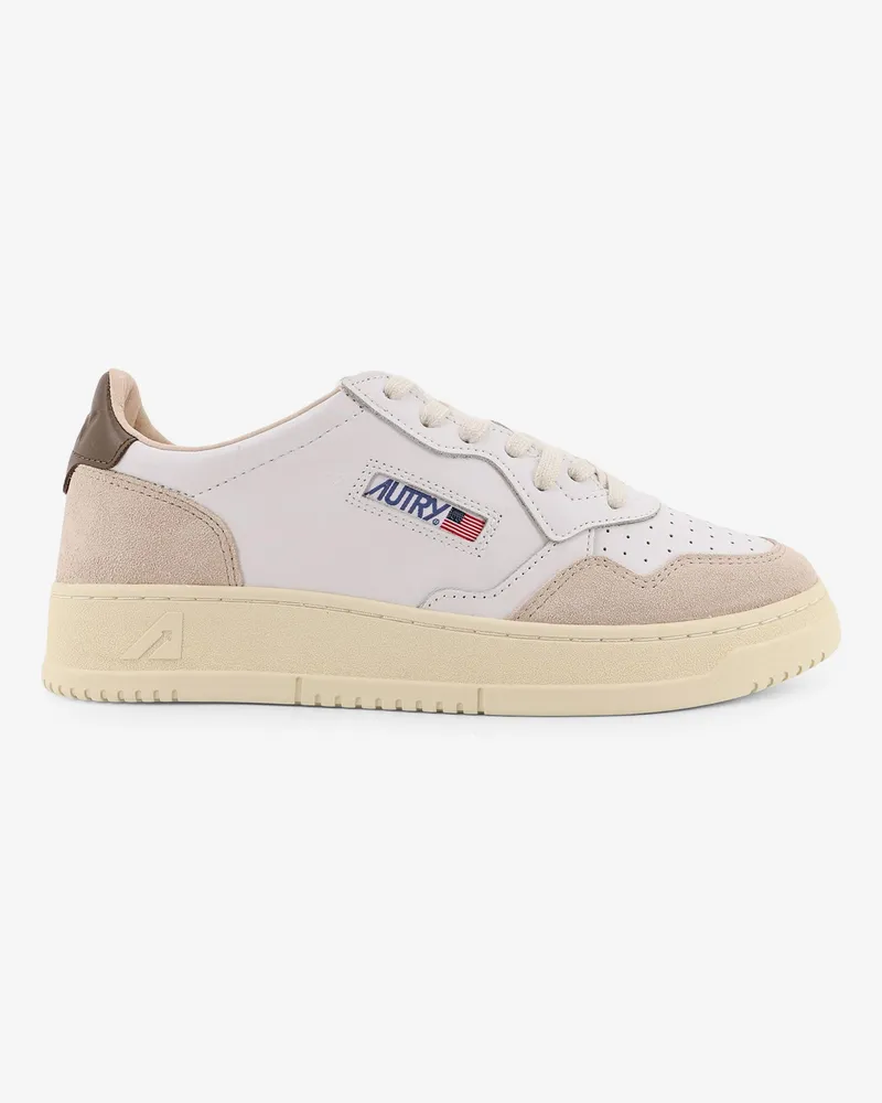 AUTRY Medalist Low leather sneakers -  - gender_Man White