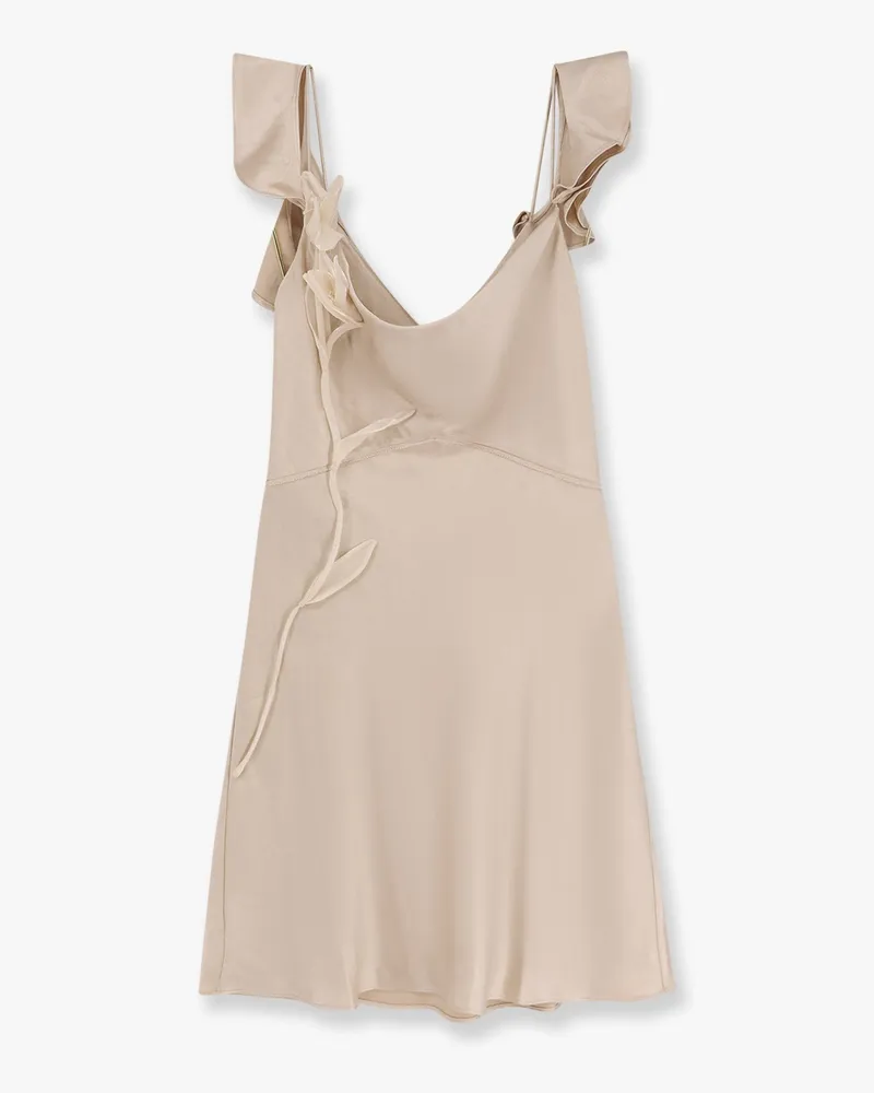 Self-Portrait Satin mini dress with floral etails -  - gender_Woman 