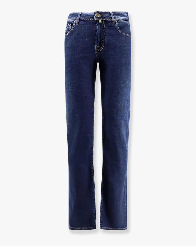 Jacob Cohën Stretch cotton blend jeans -  - gender_Man Blue