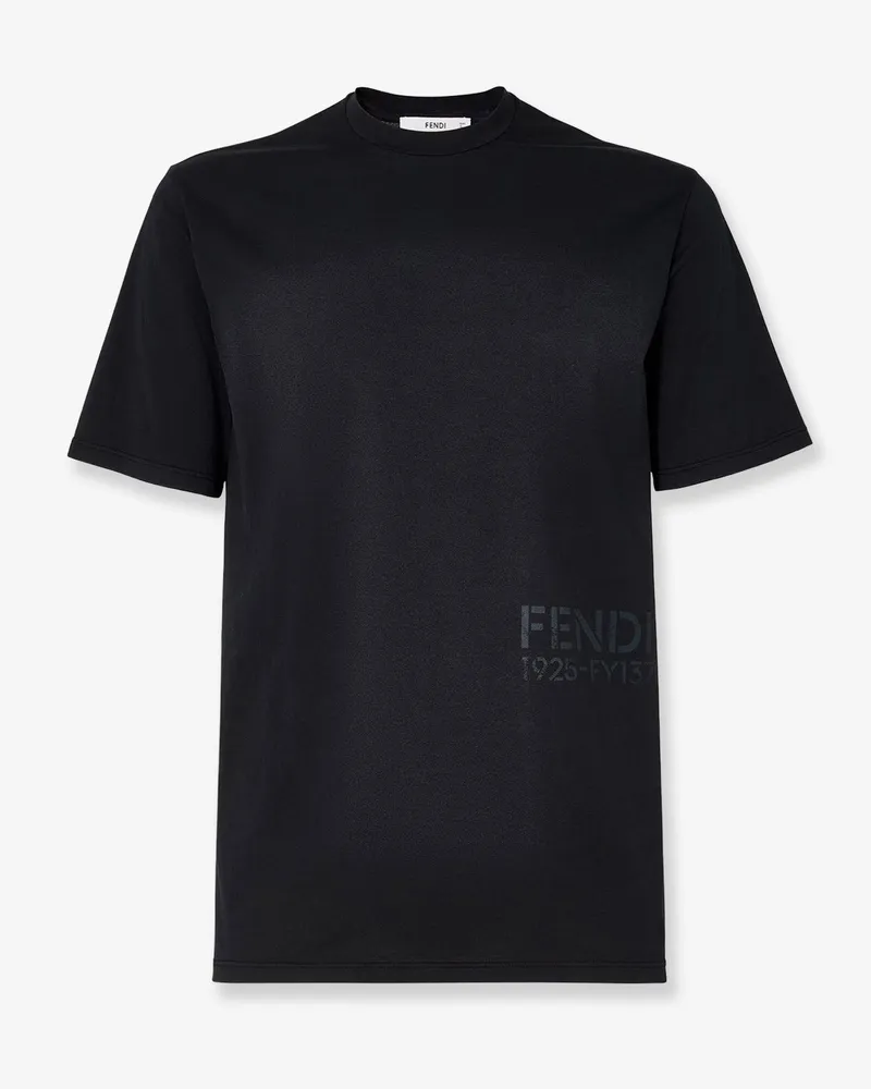 Fendi Cotton T-shirt -  - gender_Man Black