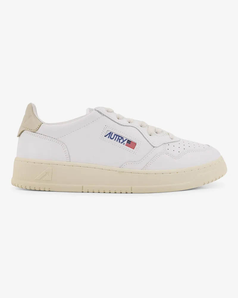 AUTRY Medalist Low leather low-top sneakers -  - gender_Man White