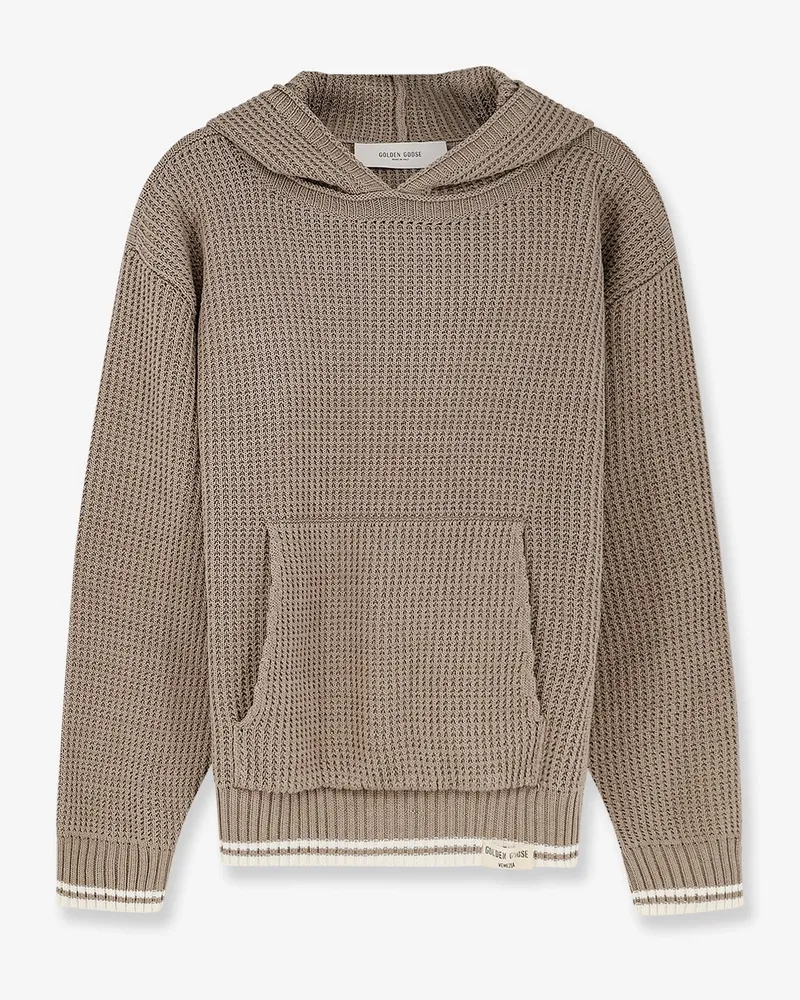 Golden Goose Patrick Unisex cotton sweater -  - gender_Man Beige
