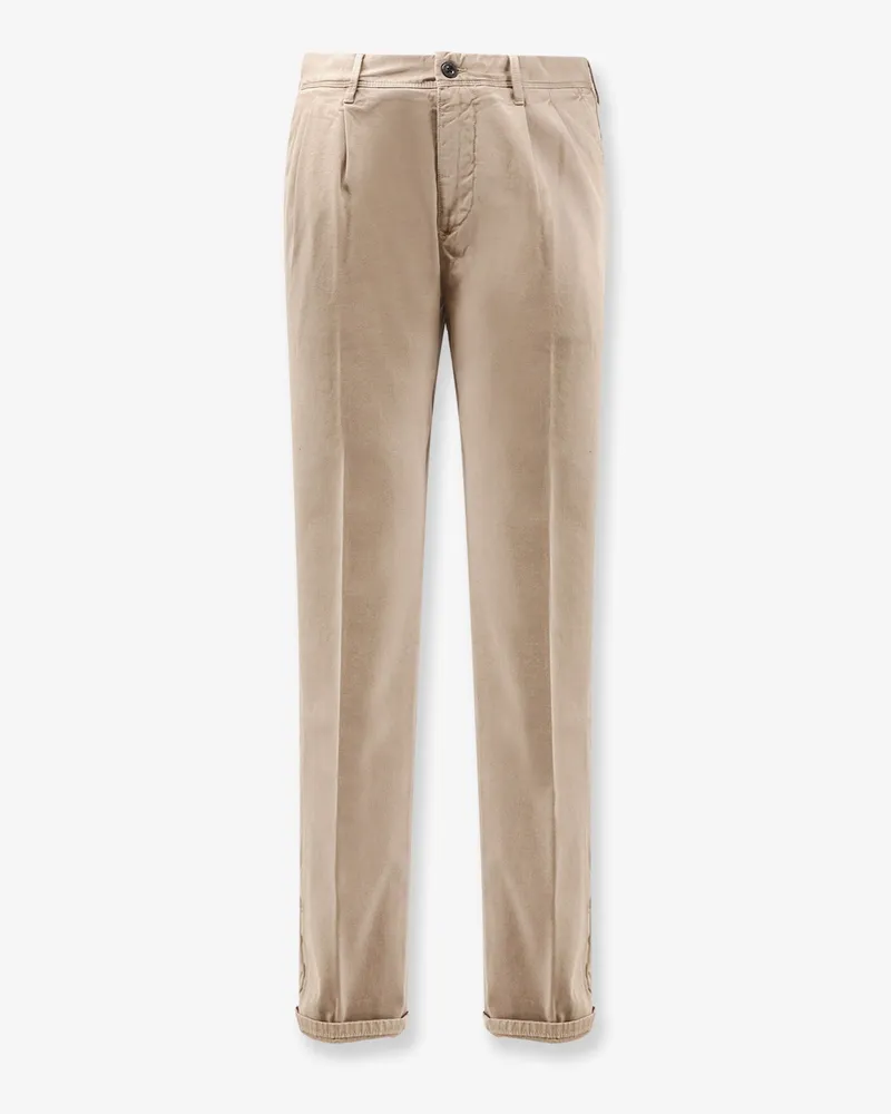 Incotex Certified cotton trousers -  - gender_Man Beige